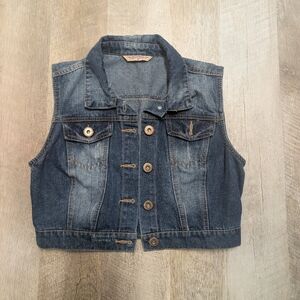 Highway Jeans Denim Vest Women's Size Medium